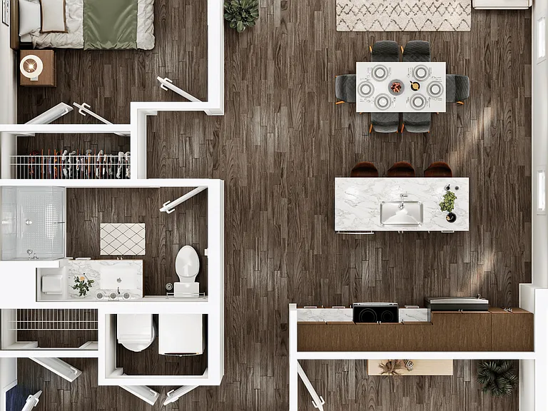 Lusso Two Bedroom W2B Lusso Two Bedroom W2B