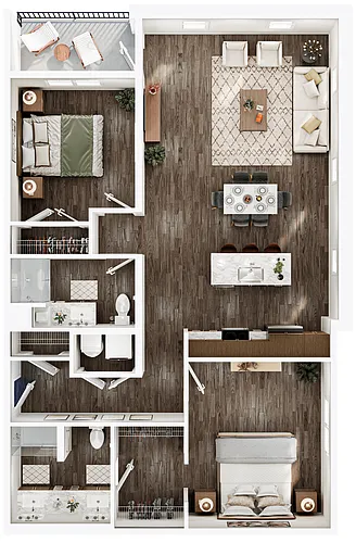 Floor plan Terreno