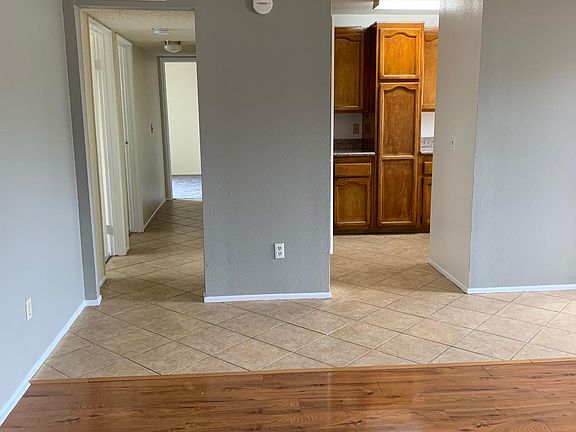 View from living room to Kitchen and bed rooms