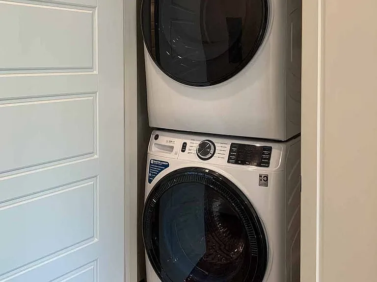 Each apartment features a full-size washer and dryer!