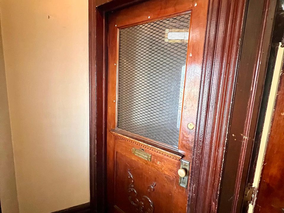 Foyer with original door