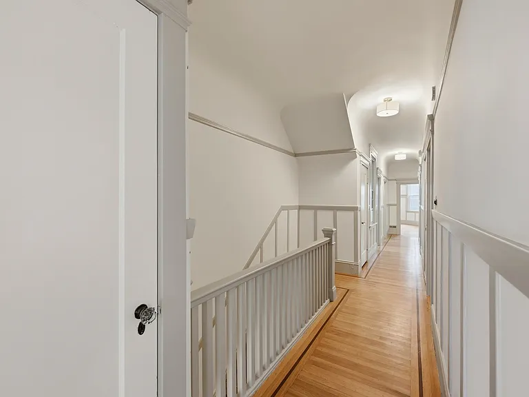 Hallway looking towards the kitchen and living room