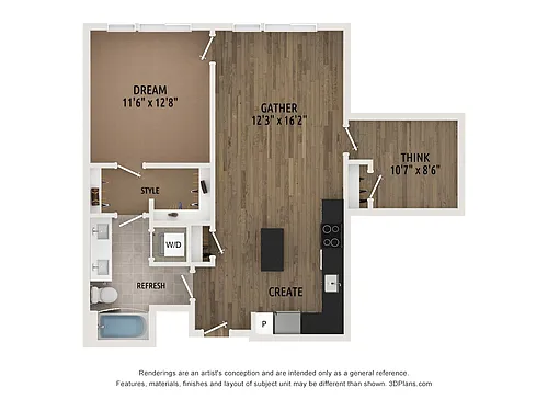 Floor plan B1