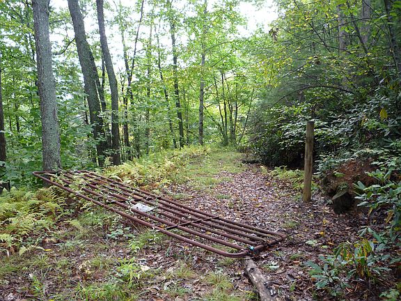 Part of the road to property