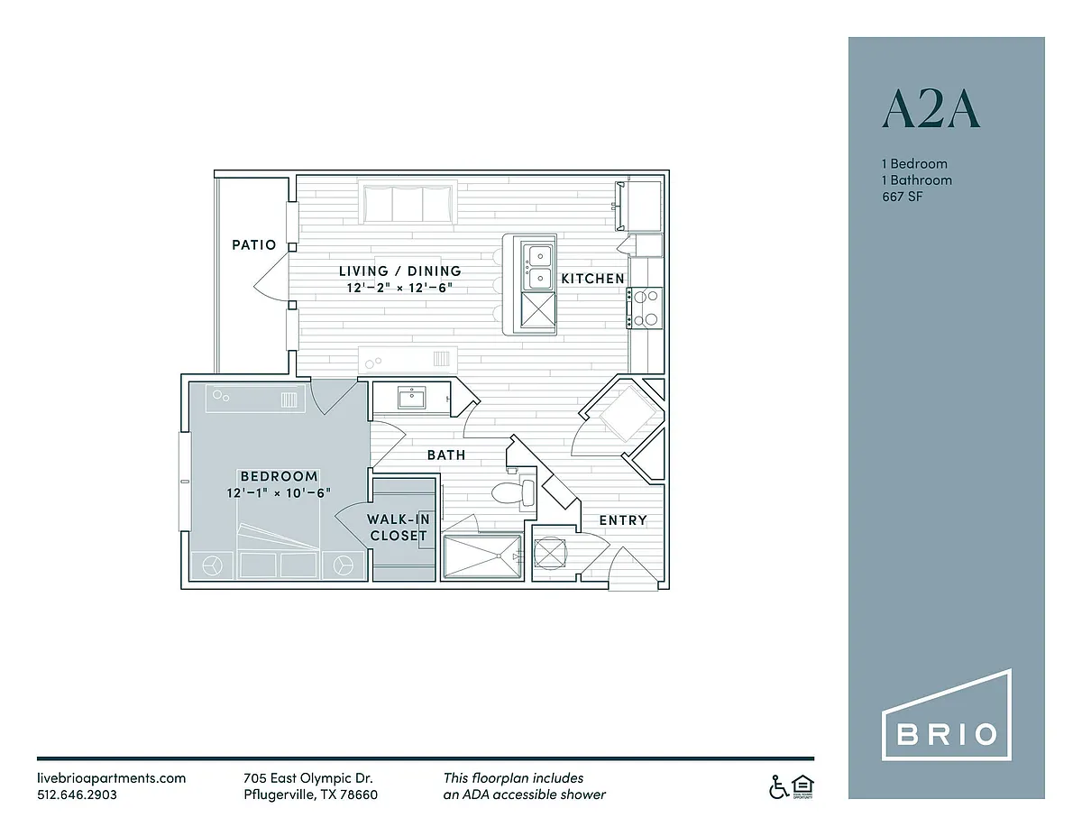 Floor plan A2A