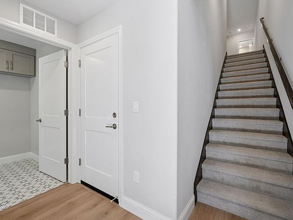 Entry with laundry on this level