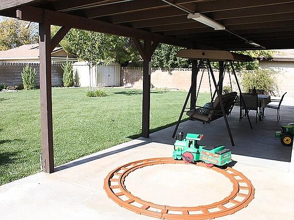 Covered patio