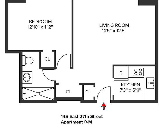 2nd image of 145 E 27th St APT 9M