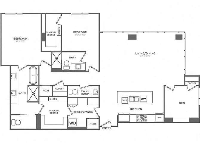 Floor plan Ph4
