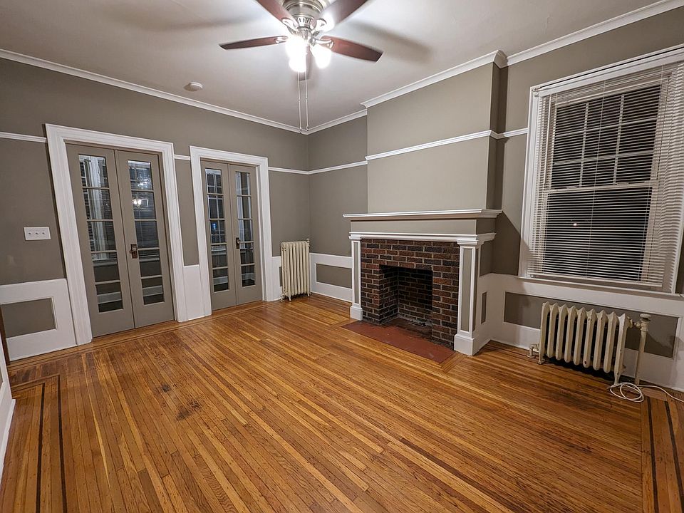 View of living room entry to 3 season porch