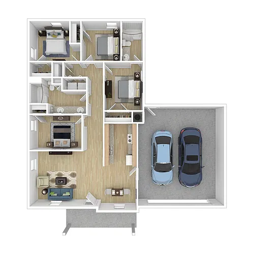 Floor plan 4X2