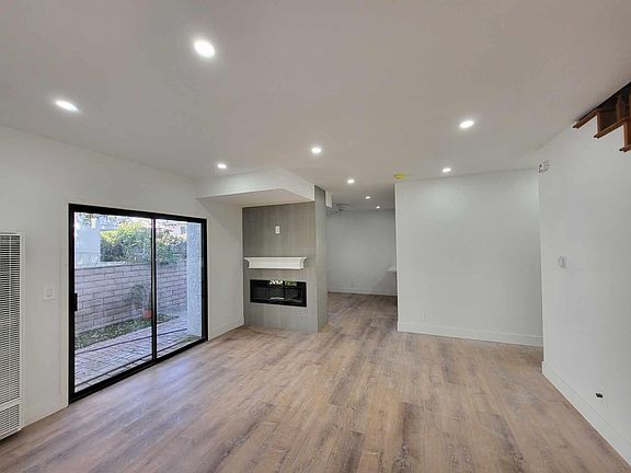 Living room with electric fireplaces