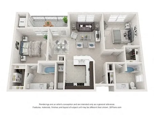 Floor plan B1