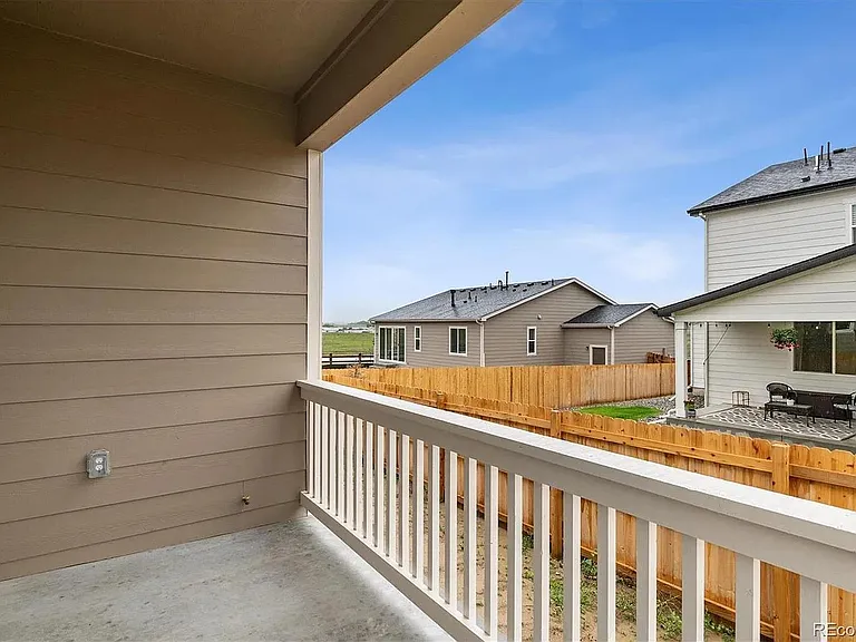 Rear Patio, Fenced Yard