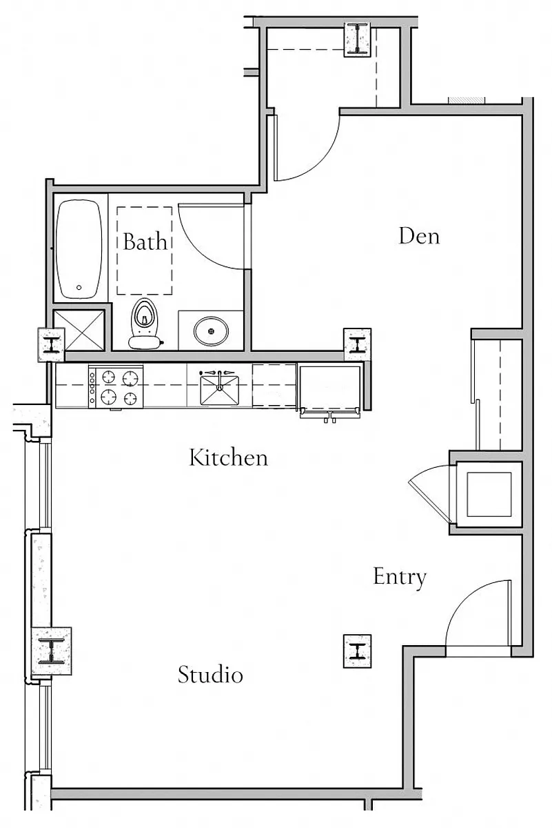 Floor plan Floorplan K