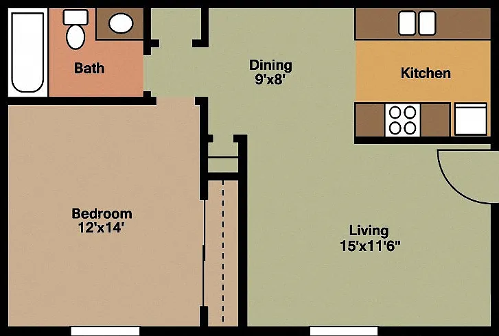 Mystic Bay Apartments — Photo 16