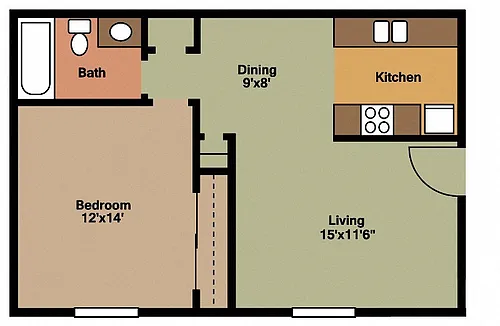 Floor plan A1