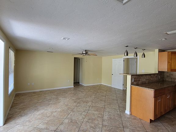 Kitchen and living room