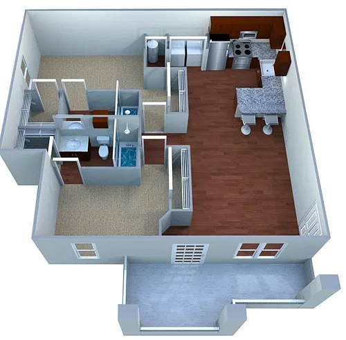 Floor plan Custom Deluxe III