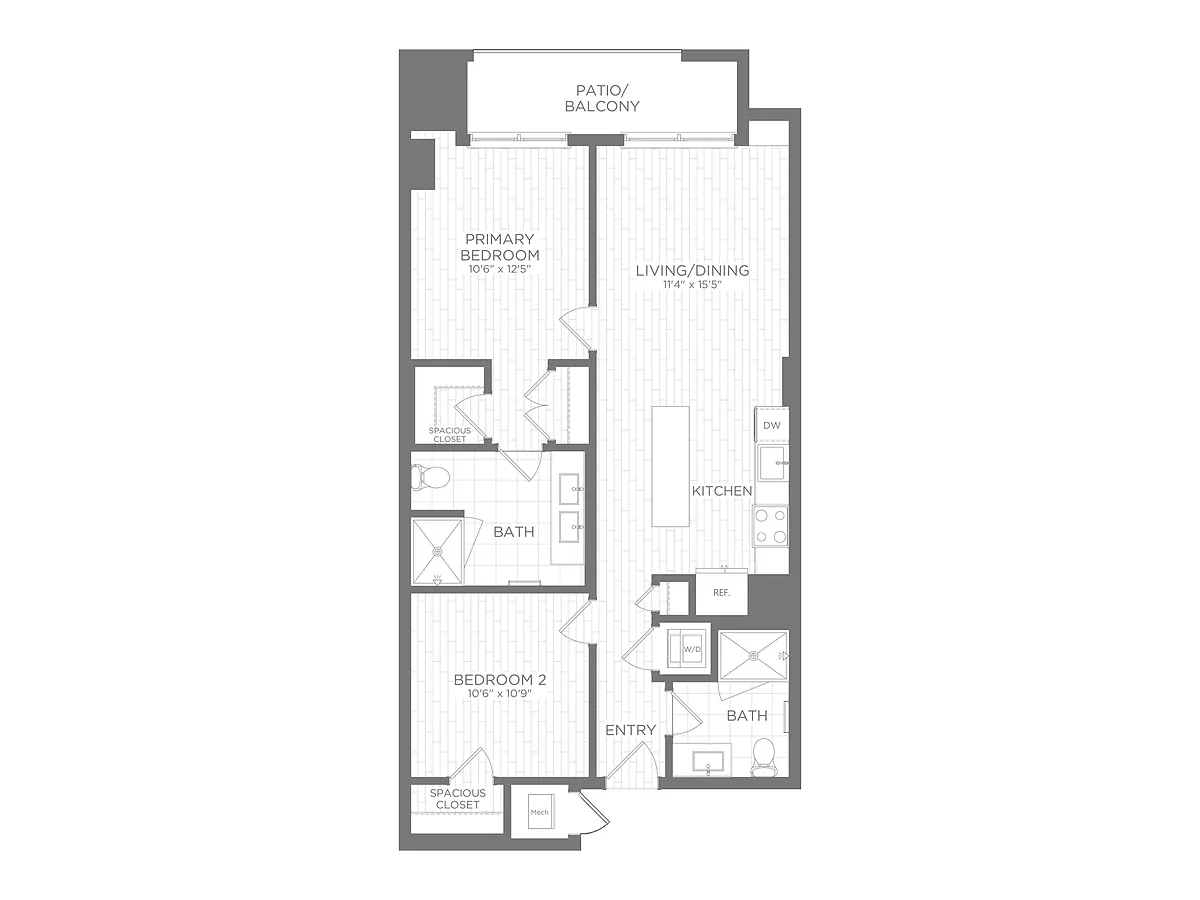 Floor plan B221