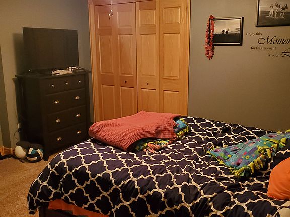 First bedroom in basement