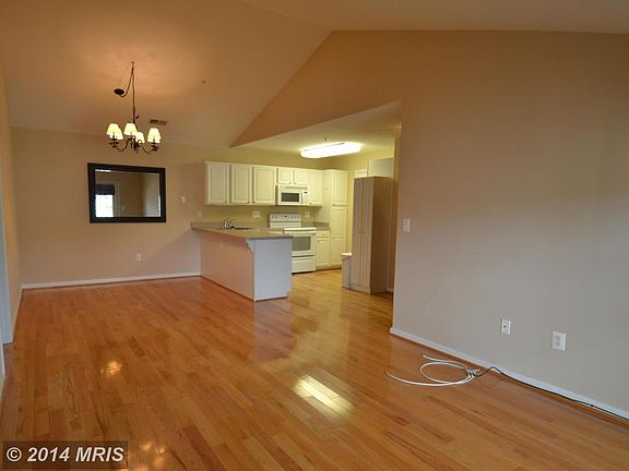 Living Rm & Dining Rm with Cathedral Ceiling