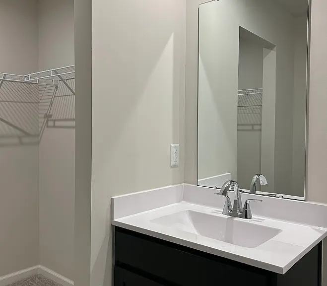 Second floor master bathroom