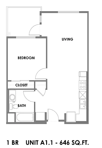 Floor plan A1-1