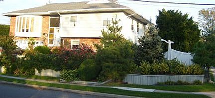 Corner property with added privacy