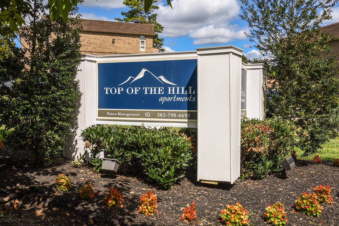 Apartment Entrance Sign
