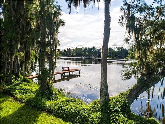 VIEW OF LAKE STRAWBERRY W/DOCK