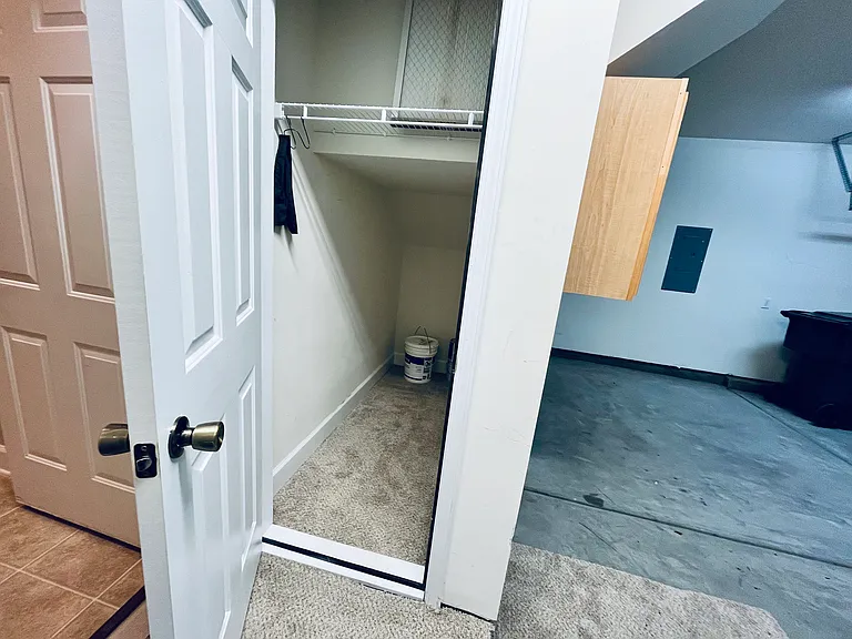 Closet in Garage