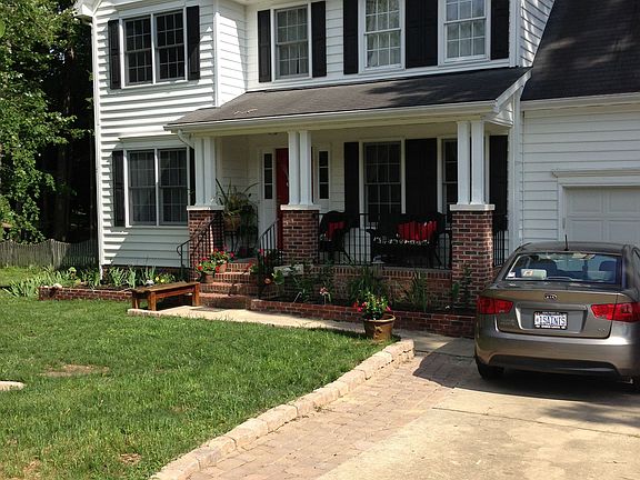 Good view of front porch