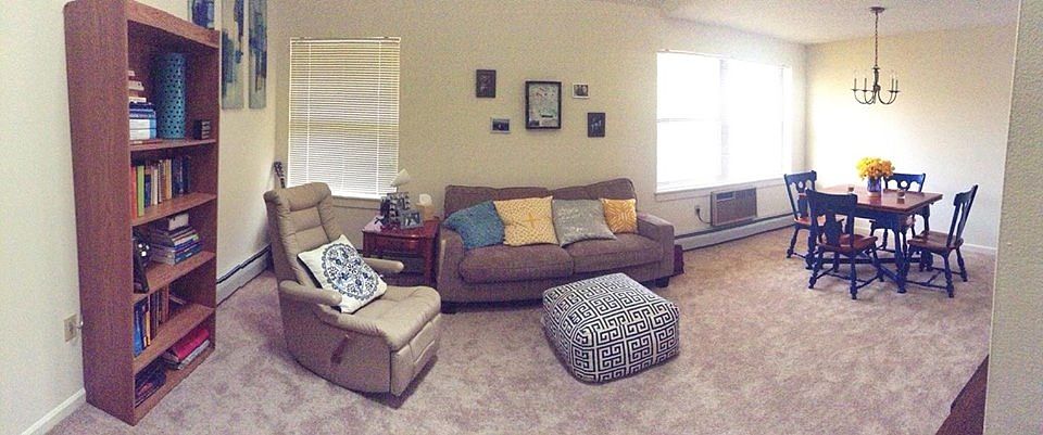 Living Room and Dining Room
