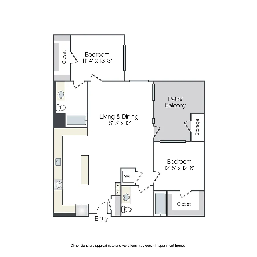Floor plan Ponderosa