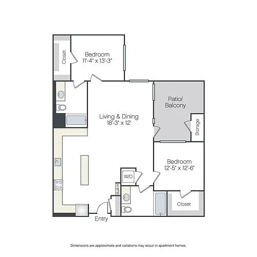 Floor plan Ponderosa