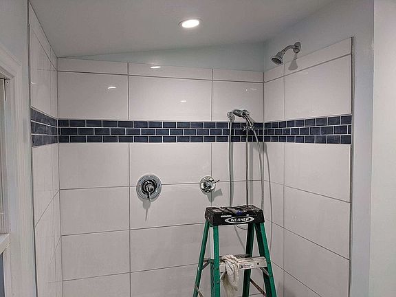 Newly remodeled master bath