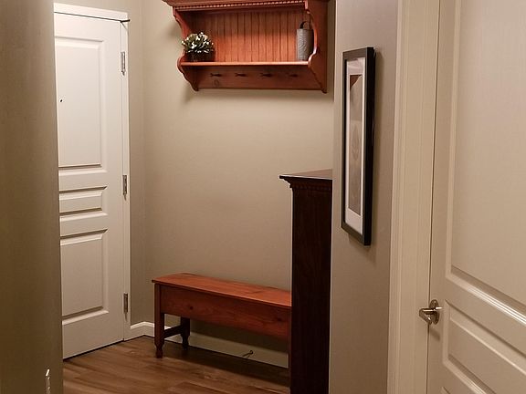 Condo Entry with Bench