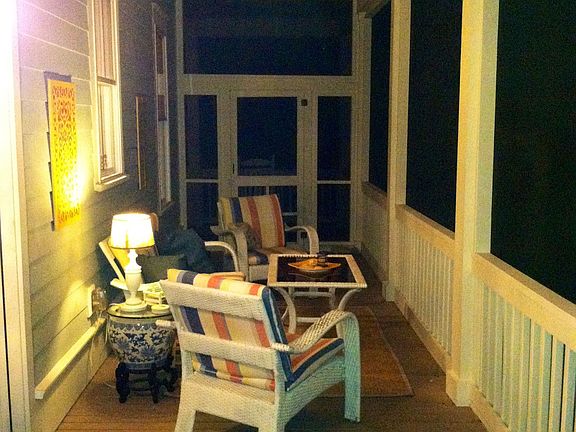 Screened porch