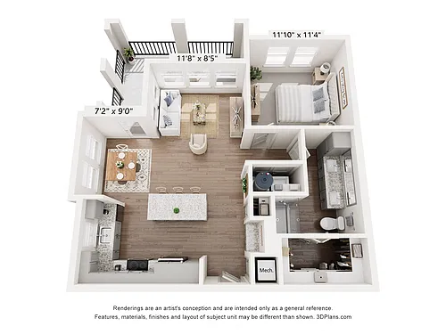 Floor plan A4