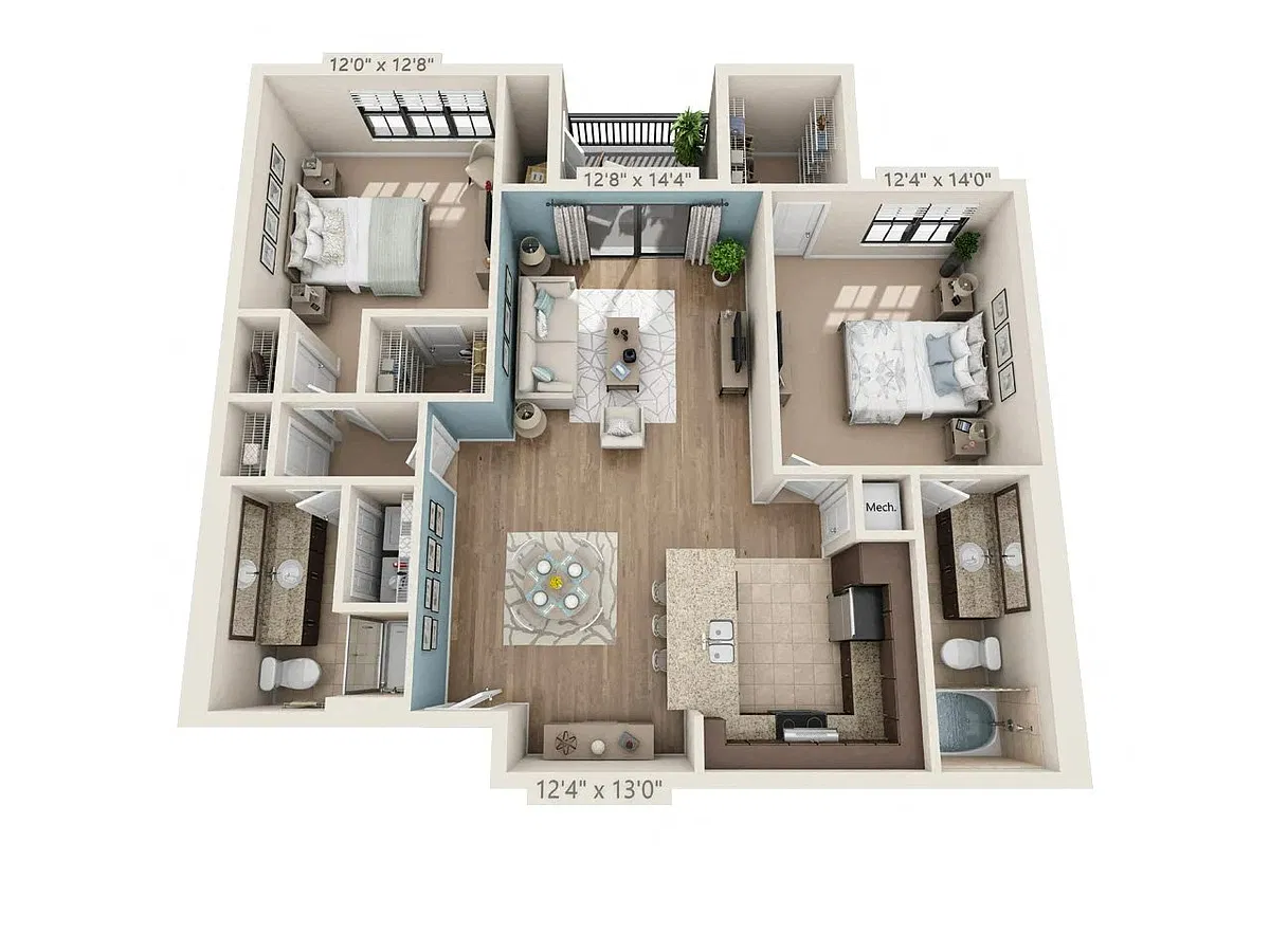 Floor plan Bay