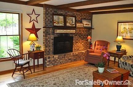 Family Room
						:
						Gather the family by the gas fireplace to enjoy cold winter nights.