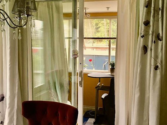 den entrance, with sleeping loft