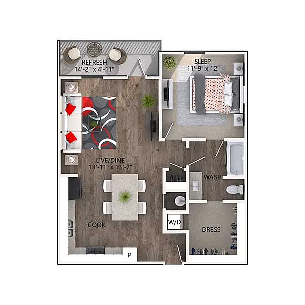 Floor plan Chandler