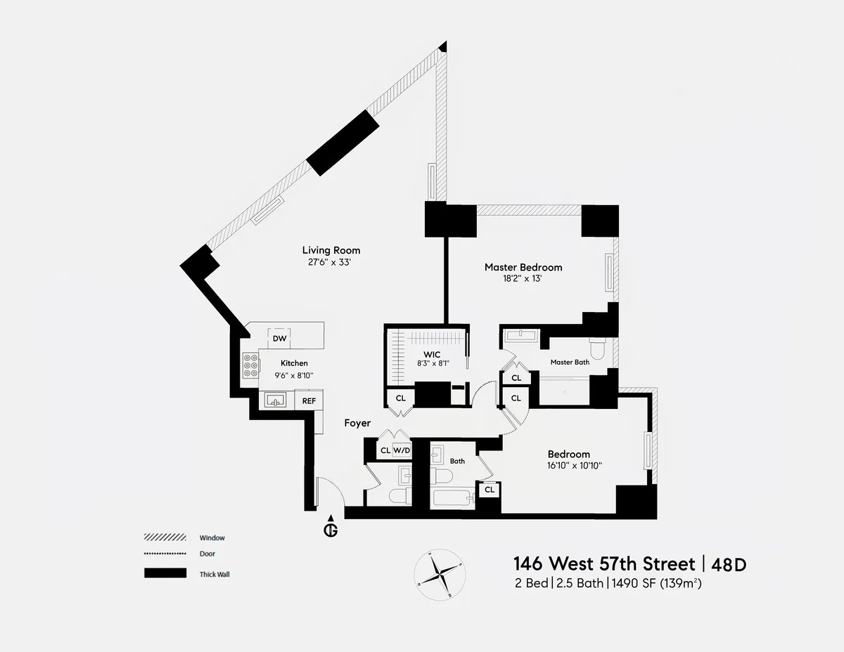 146 West 57th Street #48D in Midtown, Manhattan | StreetEasy