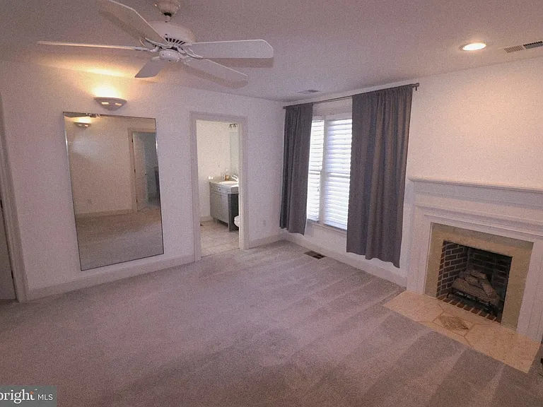 Master Bedroom with fireplace