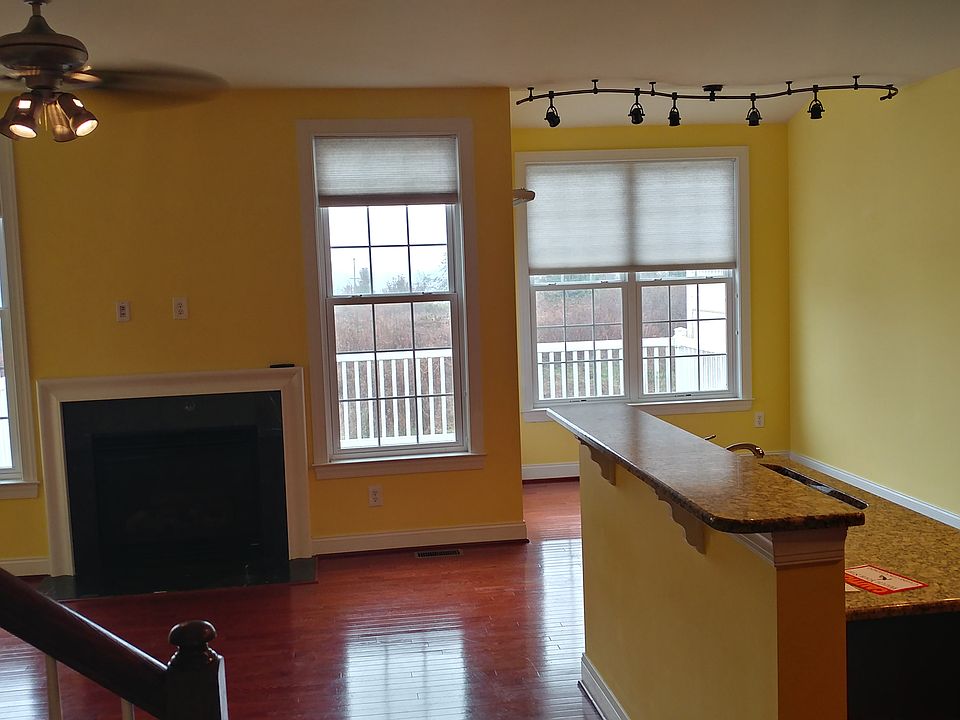 Family room with gas fireplace