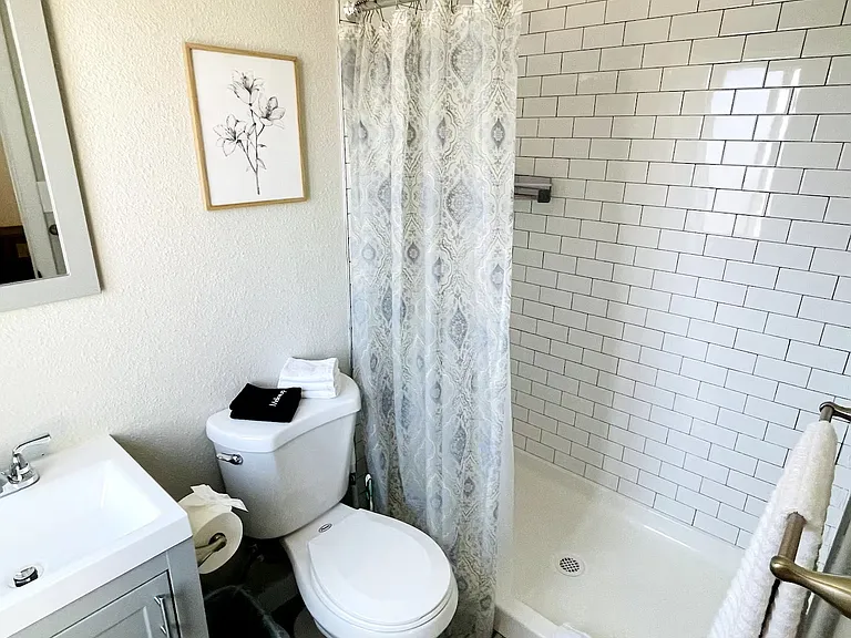 Furnished model unit.