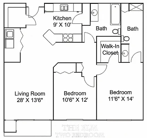 Floor plan Elm