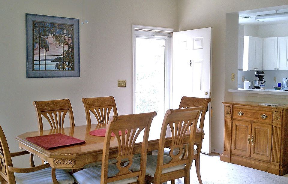 Open Dining and Living areas